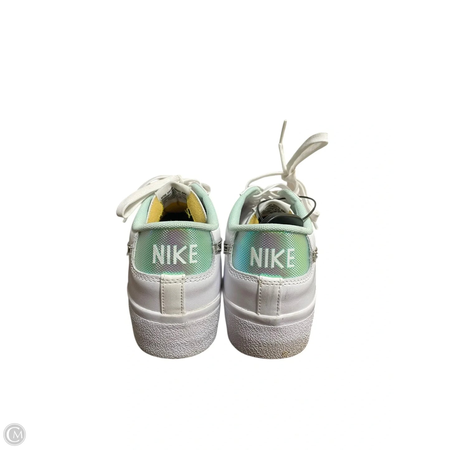 Shoes Athletic By Nike In White, Size: 9.5