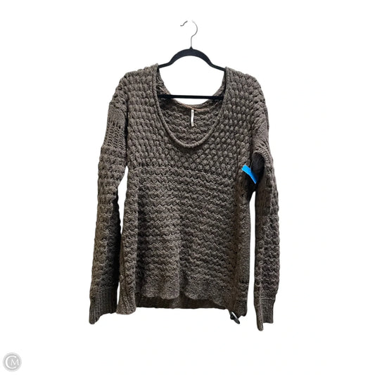 Sweater By Free People In Brown, Size: M