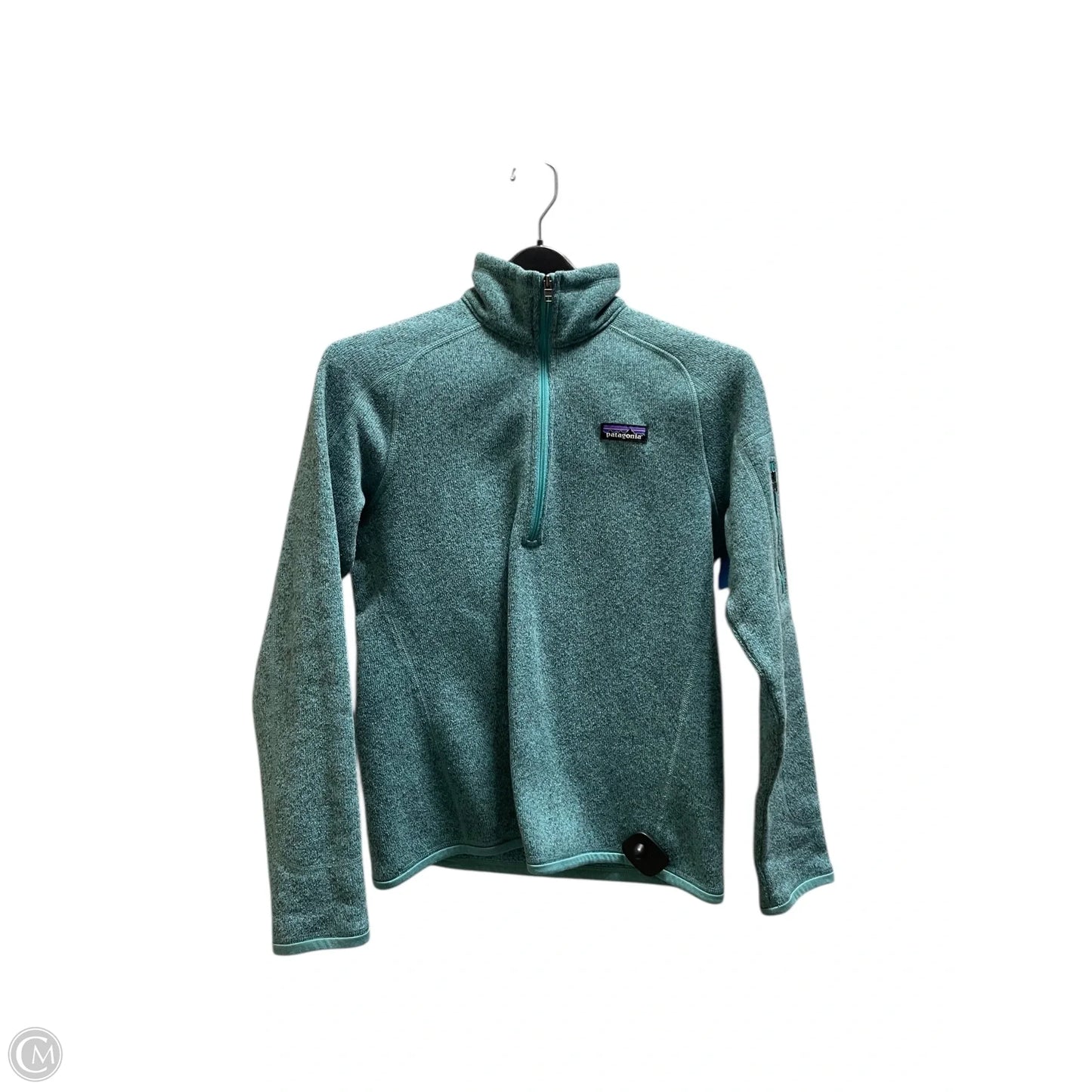 Jacket Fleece By Patagonia In Blue, Size: S
