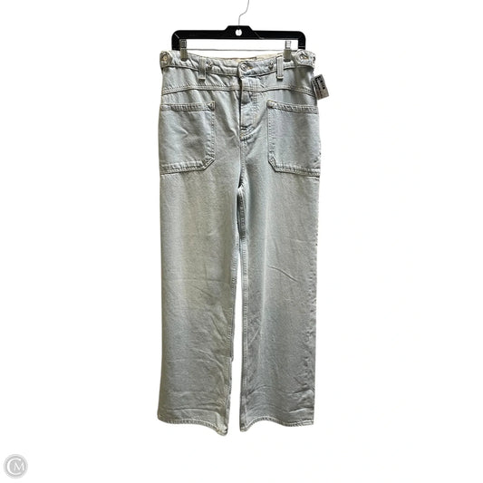 Jeans Wide Leg By We The Free In Blue Denim, Size: 8