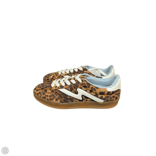 Shoes Sneakers By Madden Girl In Animal Print, Size: 10