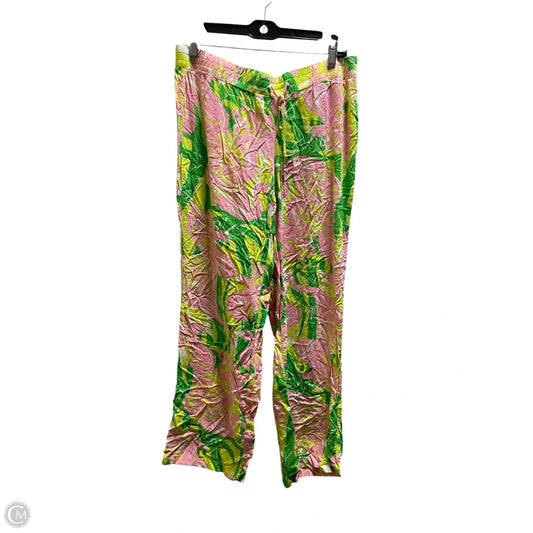 Pants Designer By Lilly Pulitzer In Multi-colored, Size: M