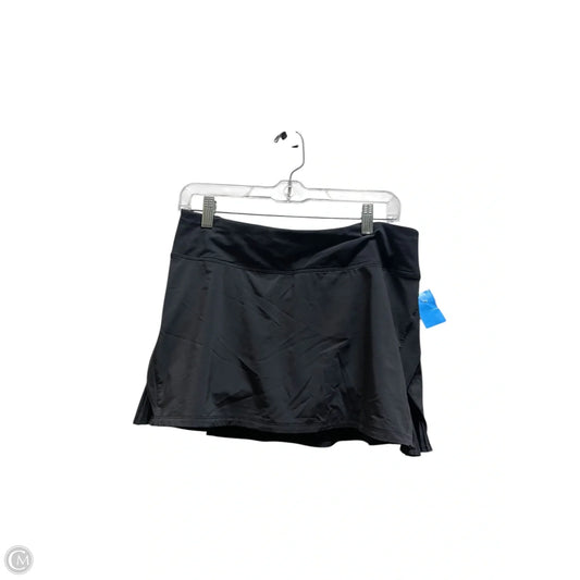 Athletic Skirt By Lululemon In Black, Size: 8