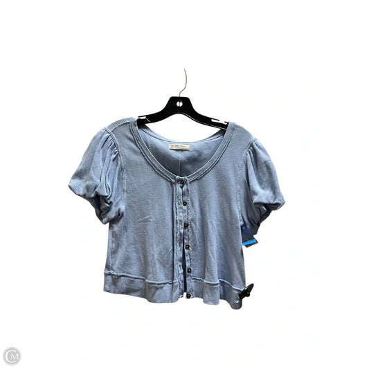 Top Short Sleeve By We The Free In Blue, Size: M