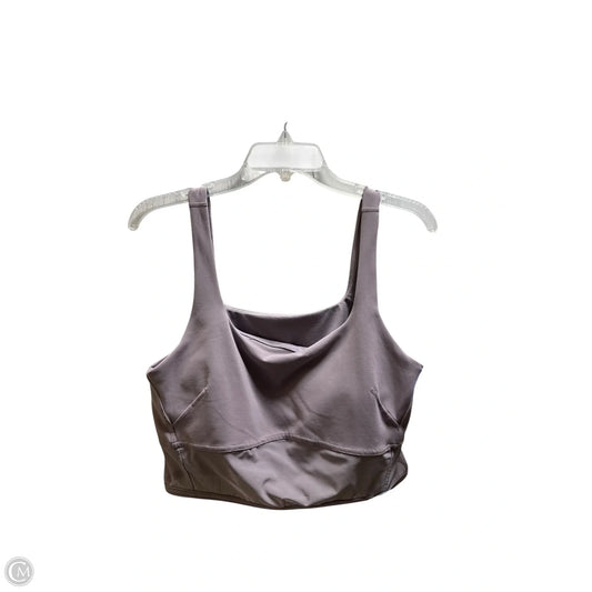 Athletic Bra By Lululemon In Purple, Size: 12