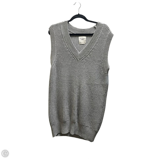 Dress Casual Short By Abercrombie And Fitch In Grey, Size: S