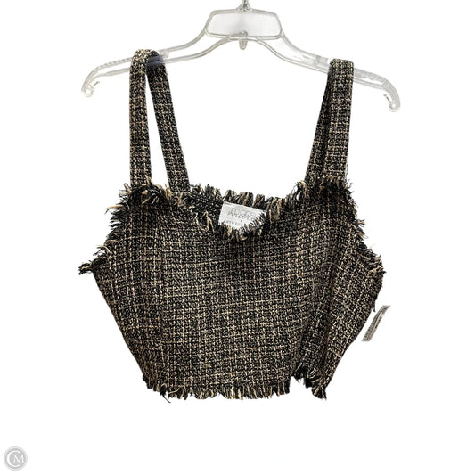 Top Sleeveless By Anthropologie In Black, Size: Medium