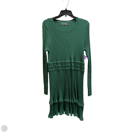 Dress Casual Midi By Anthropologie In Green, Size: L