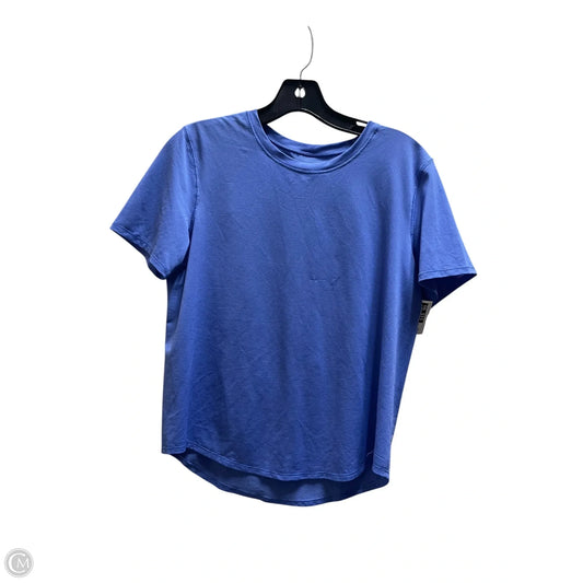 Athletic Top Short Sleeve By Lululemon In Purple, Size: S