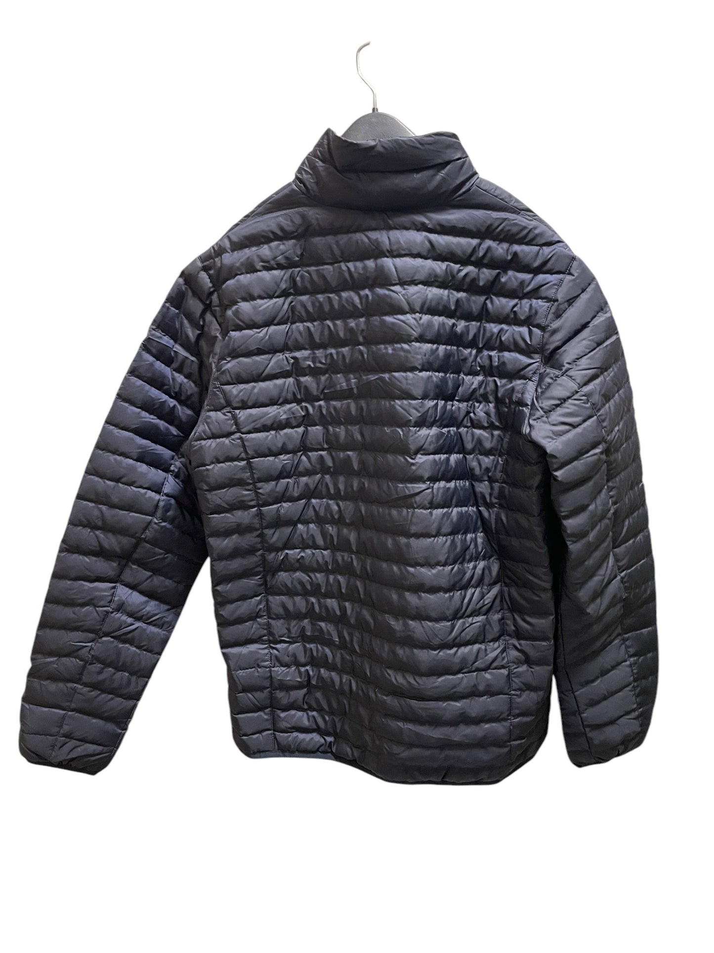 Coat Puffer & Quilted By Eddie Bauer In Navy, Size: M