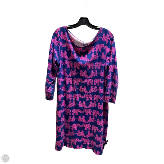 Dress Designer By Lilly Pulitzer In Blue, Size: L