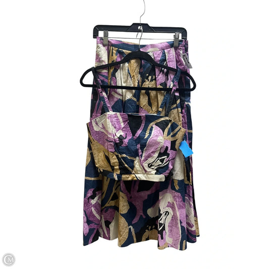 Skirt Set 2pc By Banana Republic In Purple, Size: Xs