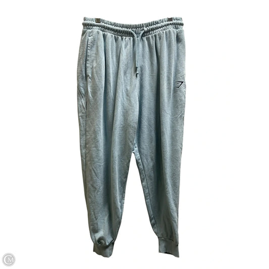 Athletic Pants By Gym Shark In Blue, Size: M