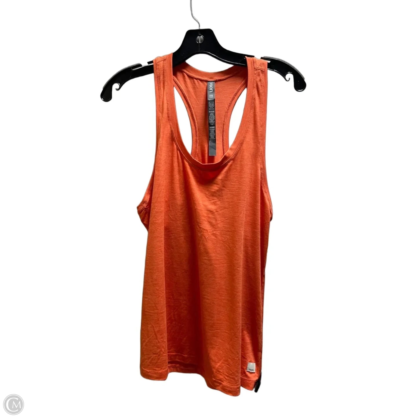 Top Sleeveless By Vuori In Orange, Size: L