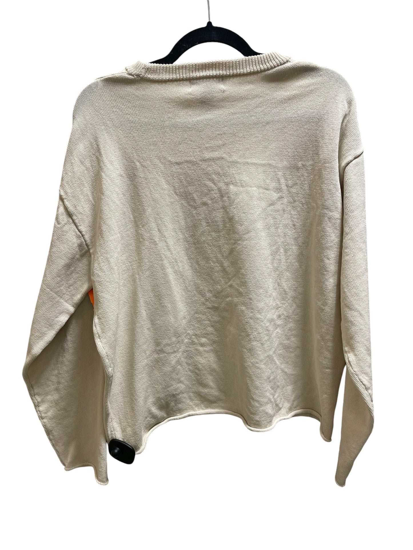 Sweater By H&m In Cream, Size: S