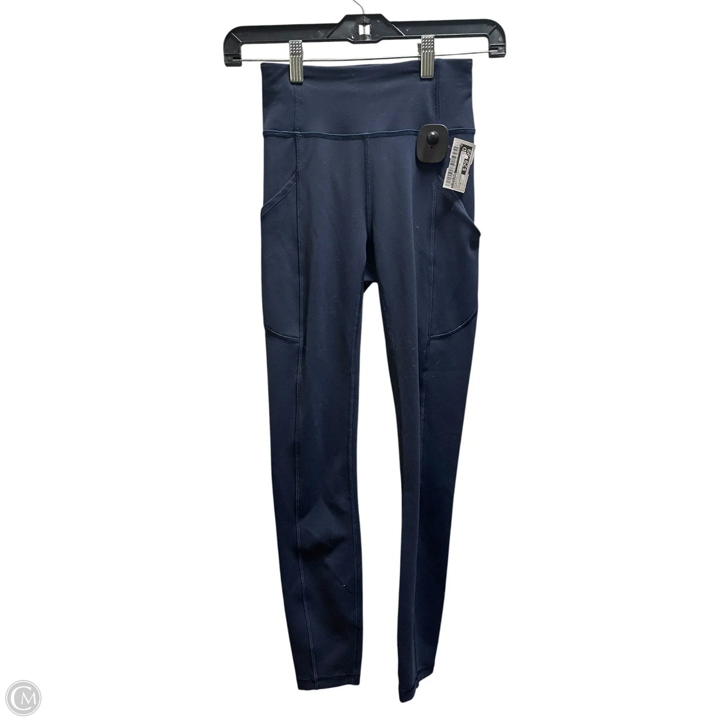 Athletic Leggings By Lululemon In Navy, Size: 4