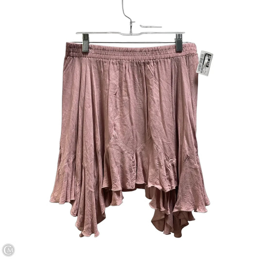 Skirt Midi By Free People In Pink, Size: M