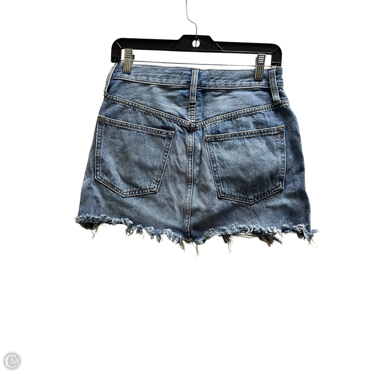 Skirt Mini & Short By Madewell In Blue Denim, Size: 0