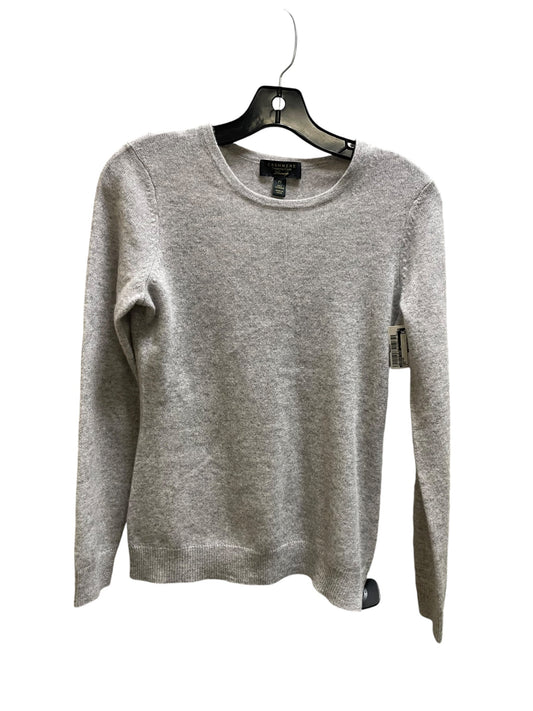 Sweater By Charter Club In Grey, Size: S