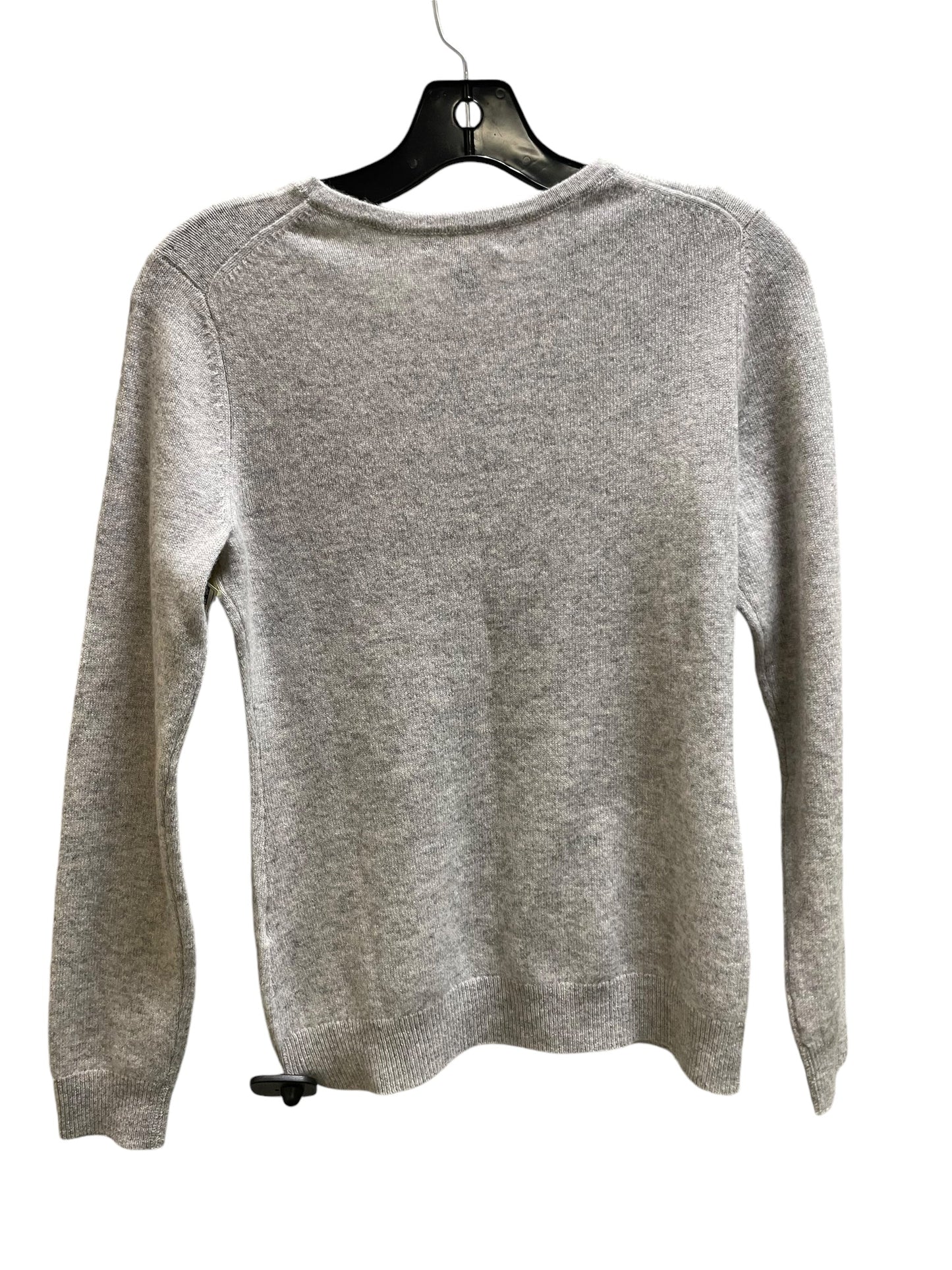 Sweater By Charter Club In Grey, Size: S