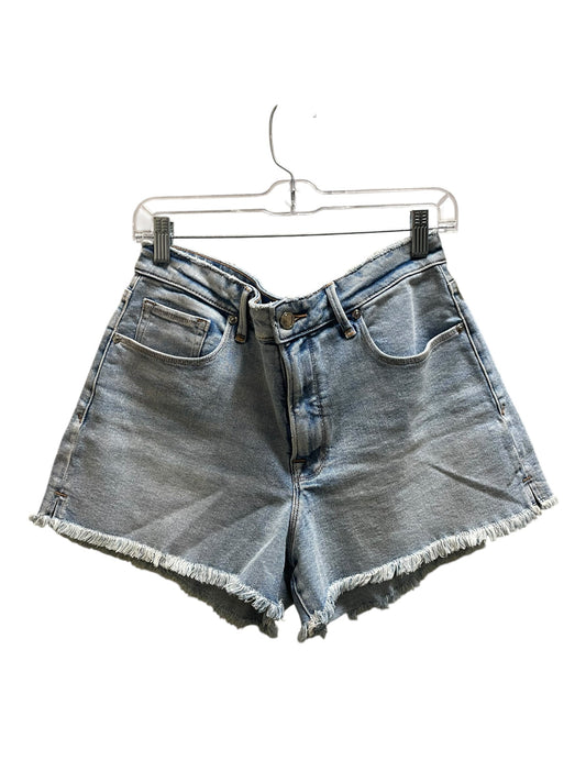 Shorts By Good American In Blue Denim, Size: 12