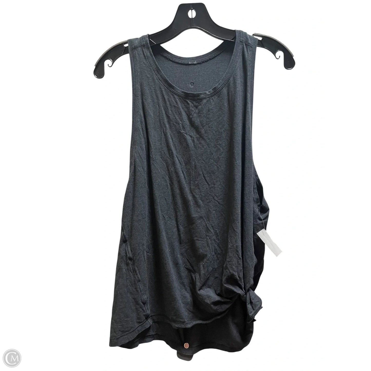 Athletic Tank Top By Lululemon In Grey, Size: L
