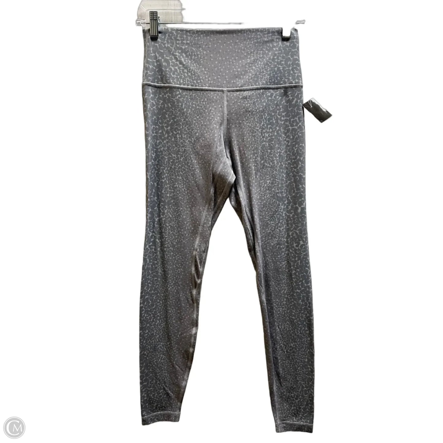 Athletic Leggings By Lululemon In Grey, Size: 8