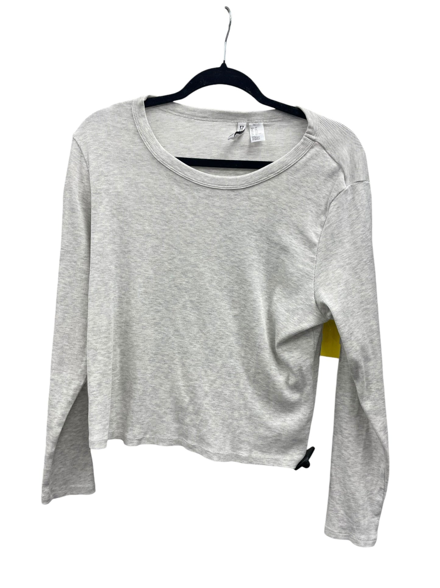 Top Long Sleeve By Divided In Cream, Size: 2x