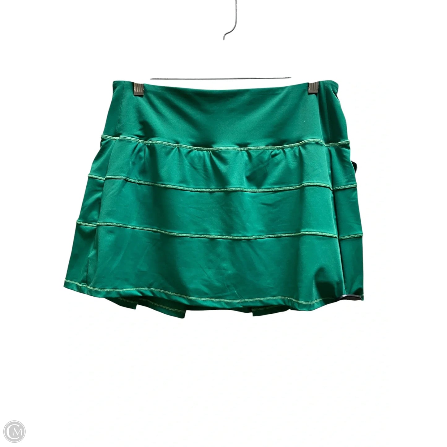 Athletic Skirt By Clothes Mentor In Green, Size: L