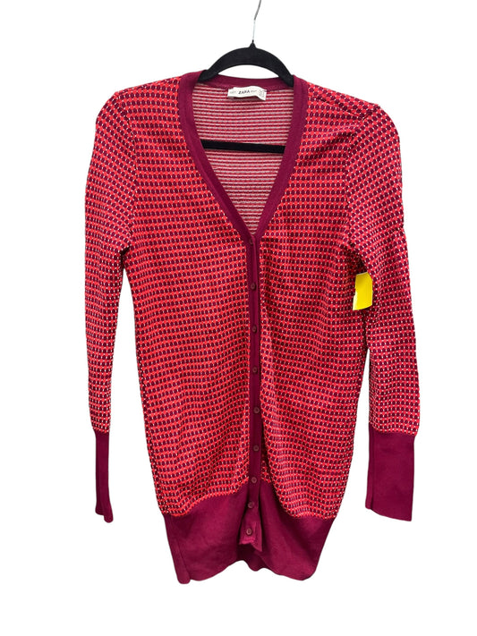 Cardigan By Zara In Red, Size: S