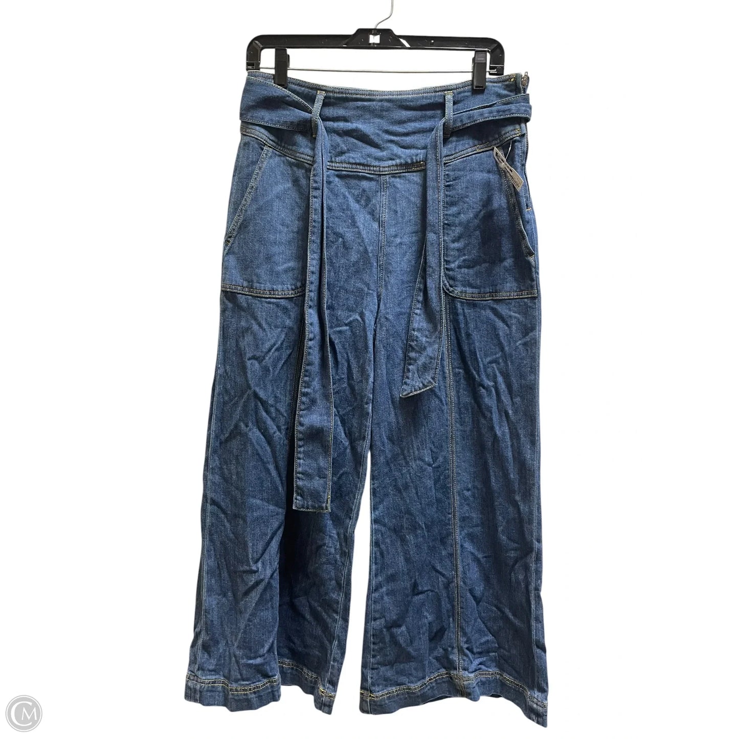 Jeans Wide Leg By Pilcro In Blue Denim, Size: 8