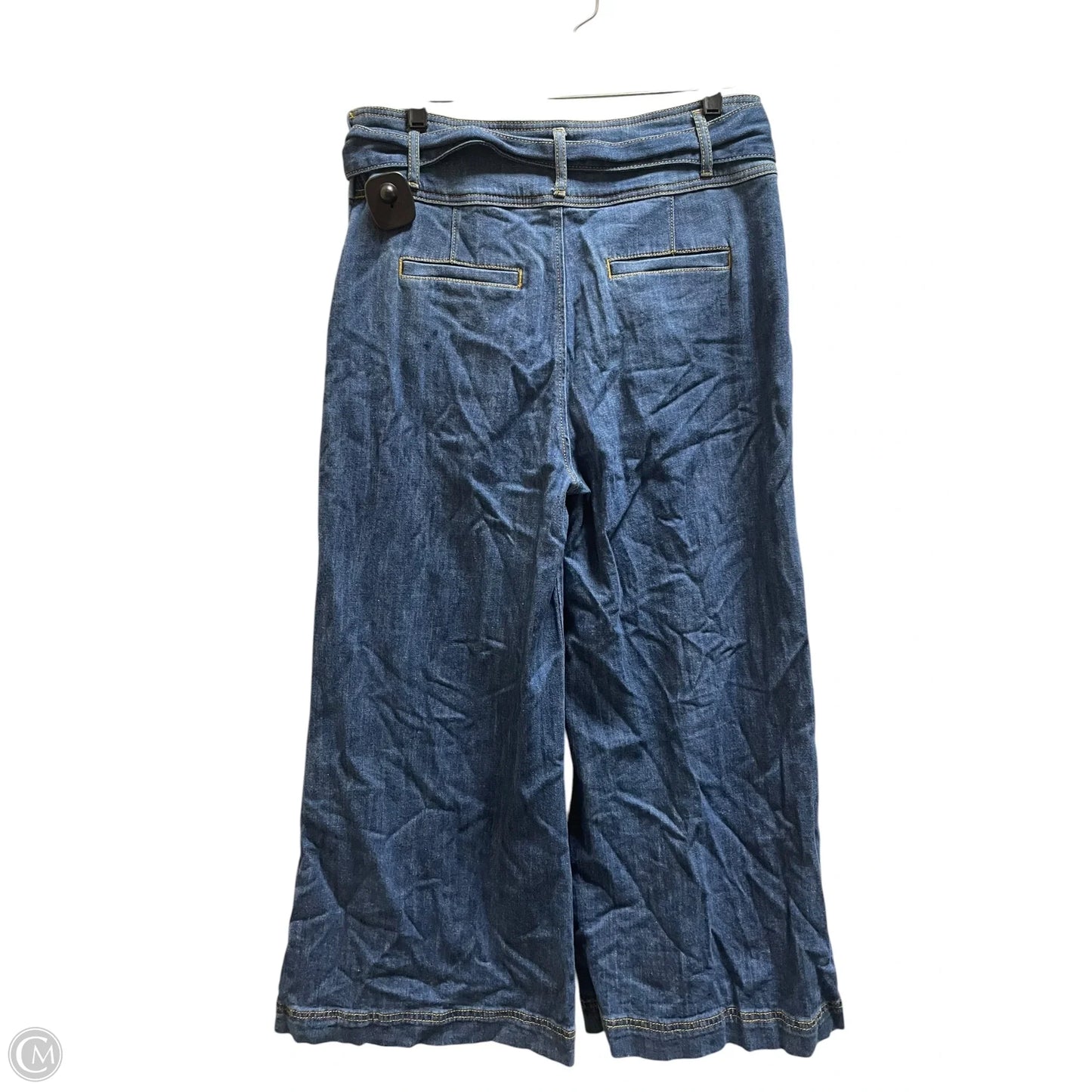 Jeans Wide Leg By Pilcro In Blue Denim, Size: 8