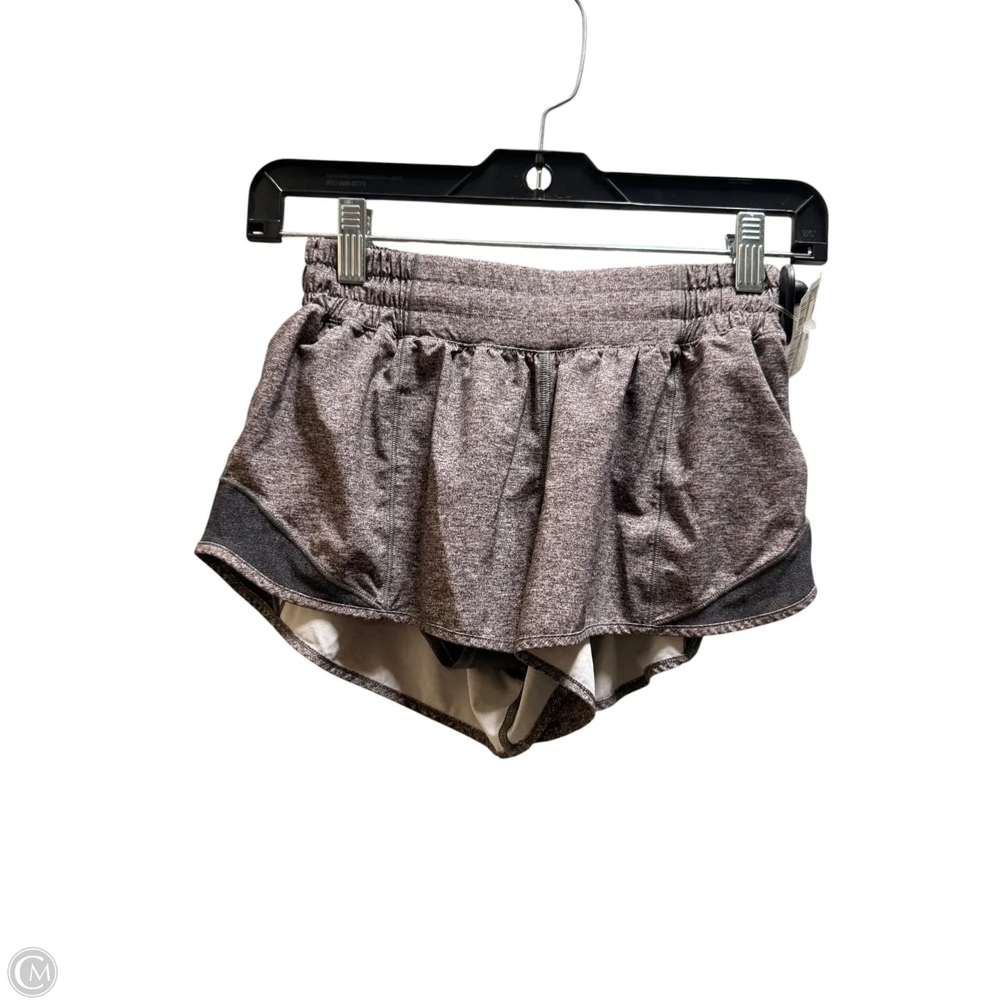 Athletic Shorts By Lululemon In Grey, Size: 4