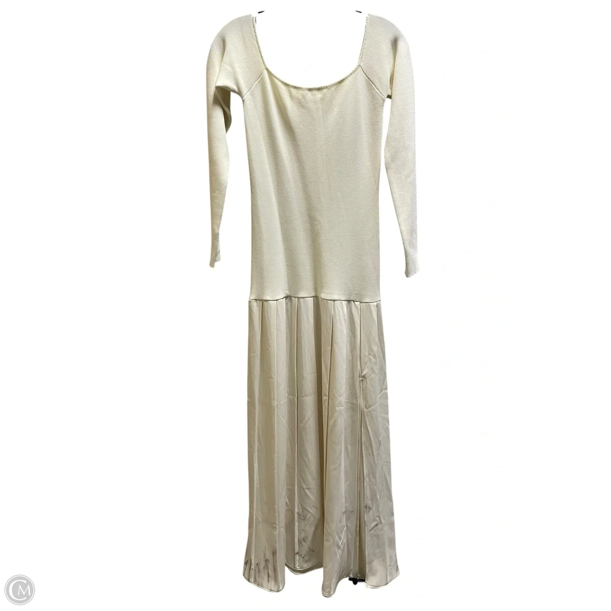 cream maxi dress casual Holipick Long Sleeve Maxi Dress Women Beige Cream Smocked Square Neck Puff Sleeve Modest Flowy Tiered Casual Dresses at Amazon Women's Clothing store
