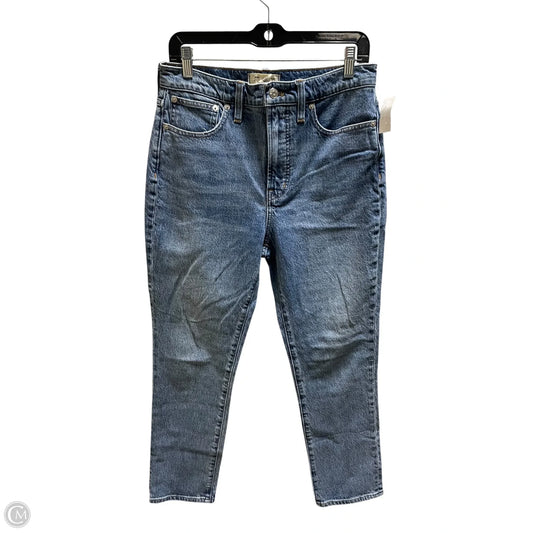 Jeans Straight By Madewell In Blue Denim, Size: 6