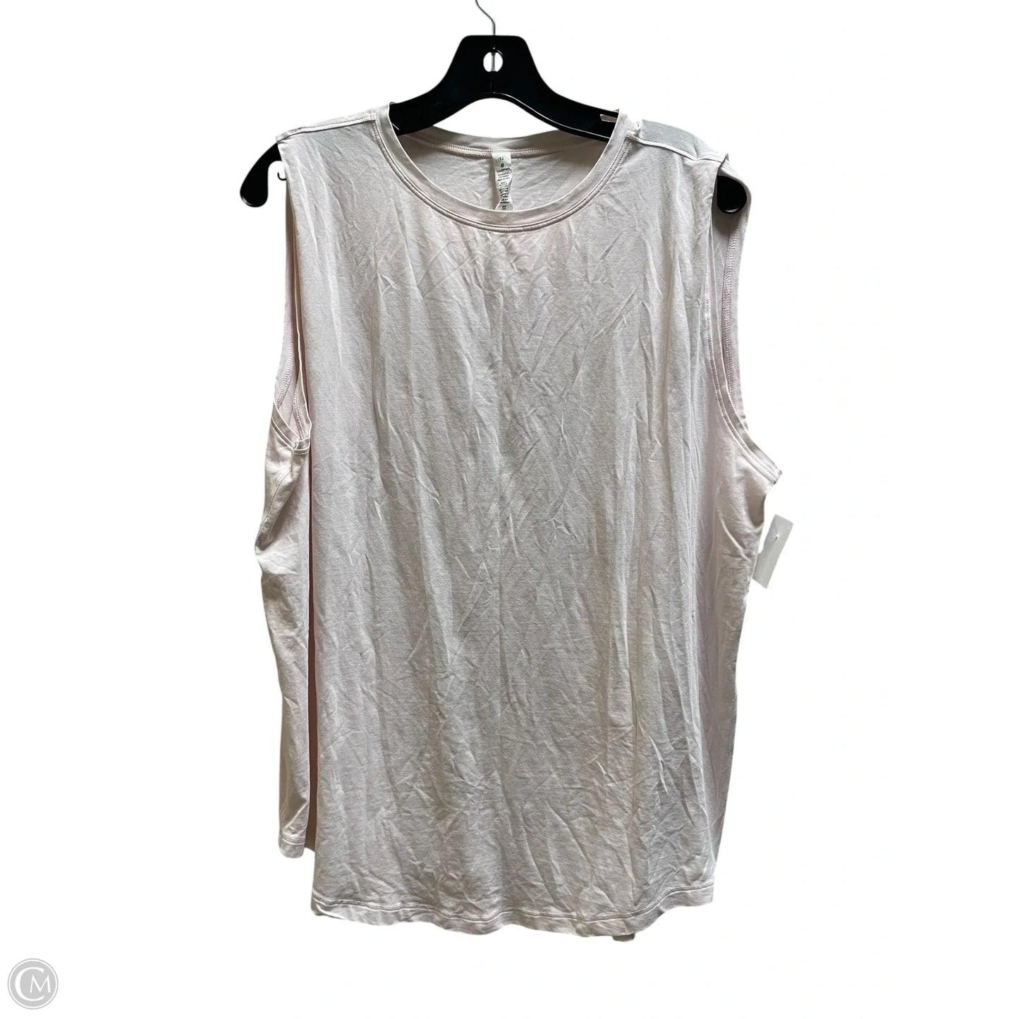 Athletic Tank Top By Lululemon In Pink, Size: L