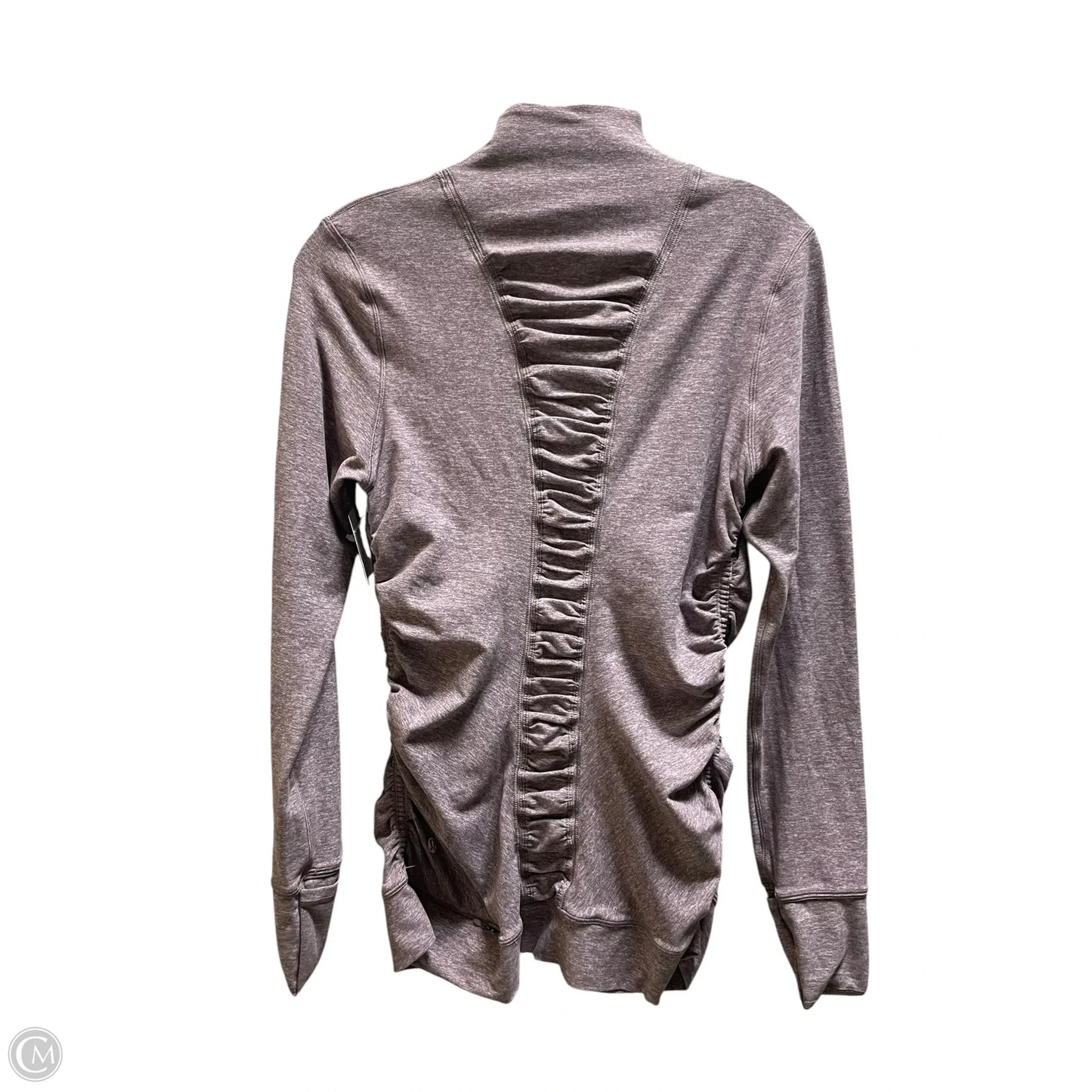 Athletic Jacket By Lululemon In Pink, Size: M