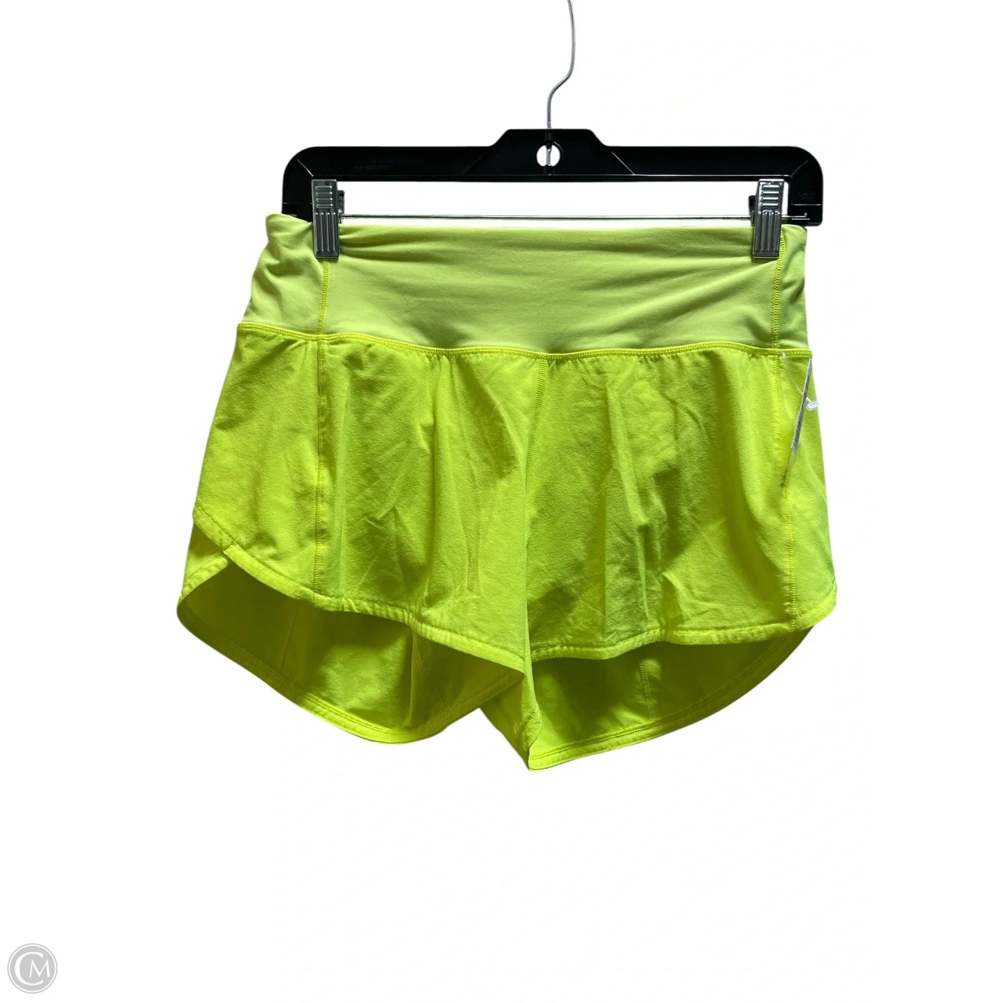 Athletic Shorts By Lululemon In Green, Size: 4