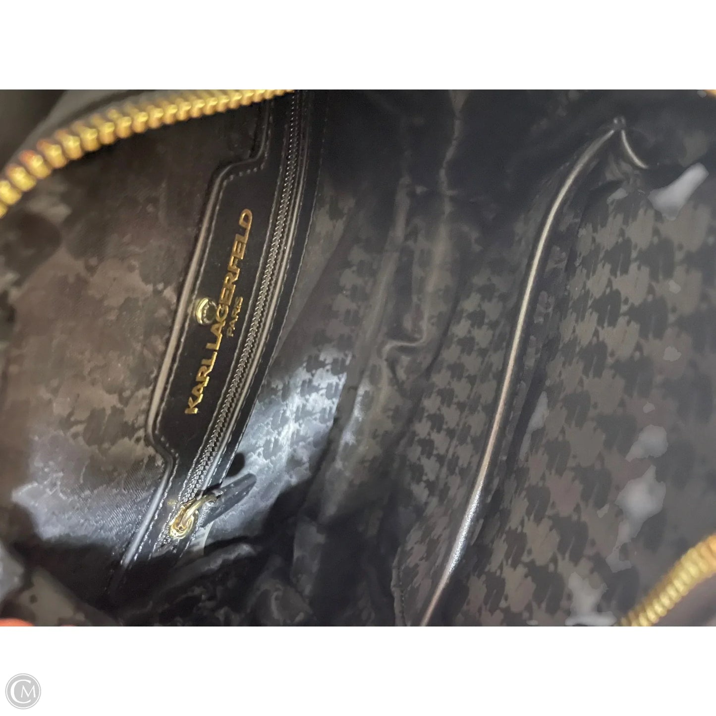 Backpack Designer By Karl Lagerfeld, Size: Small