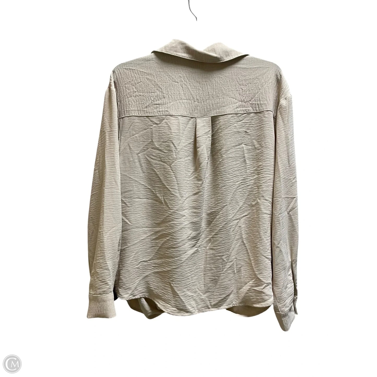 Top Long Sleeve By Arula In Tan, Size: Xl