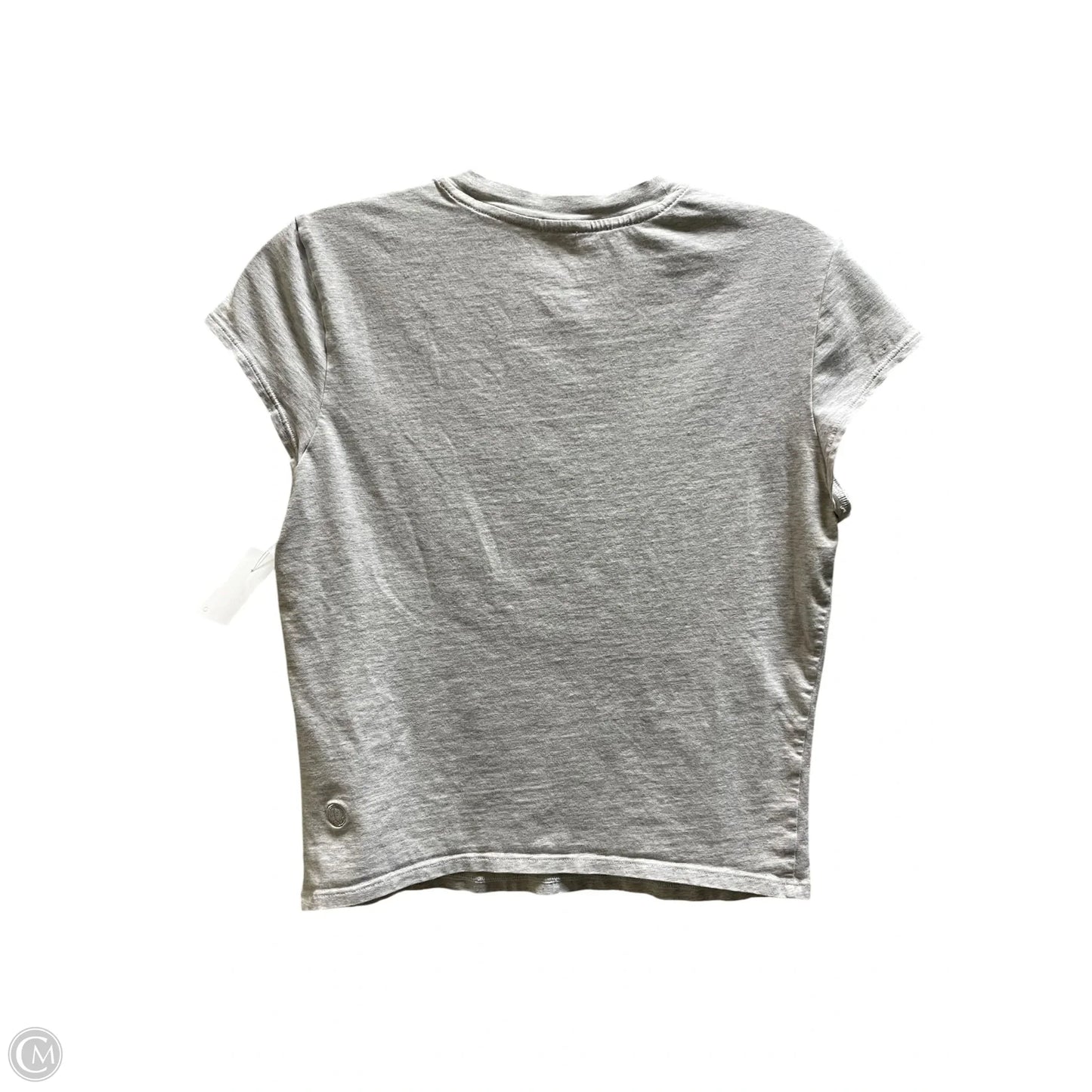 Top Short Sleeve By Lululemon In Tan, Size: S