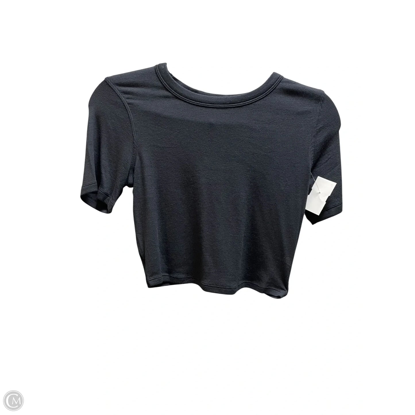 Top Short Sleeve By Lululemon In Black, Size: S