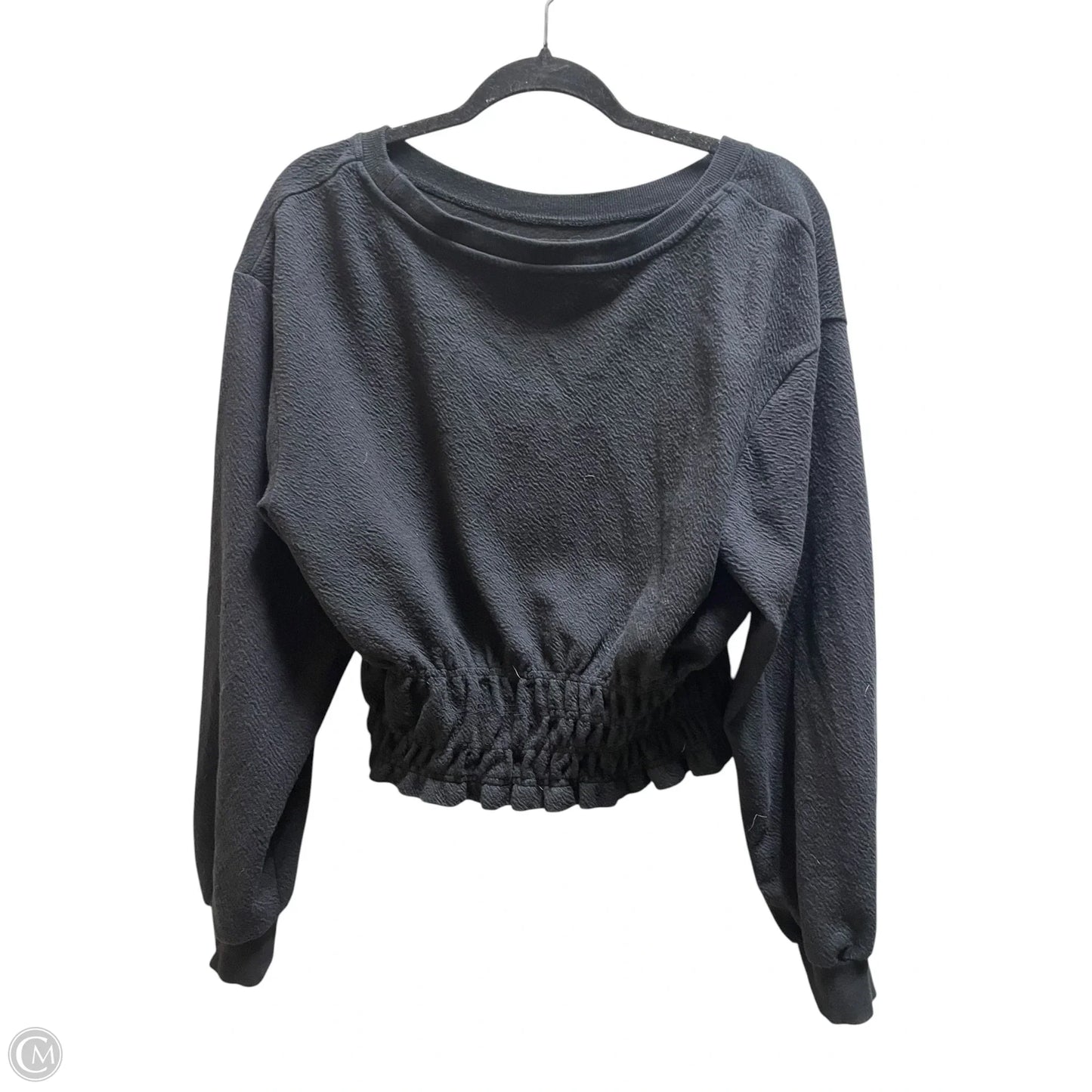 Top Long Sleeve By Maeve In Black, Size: M