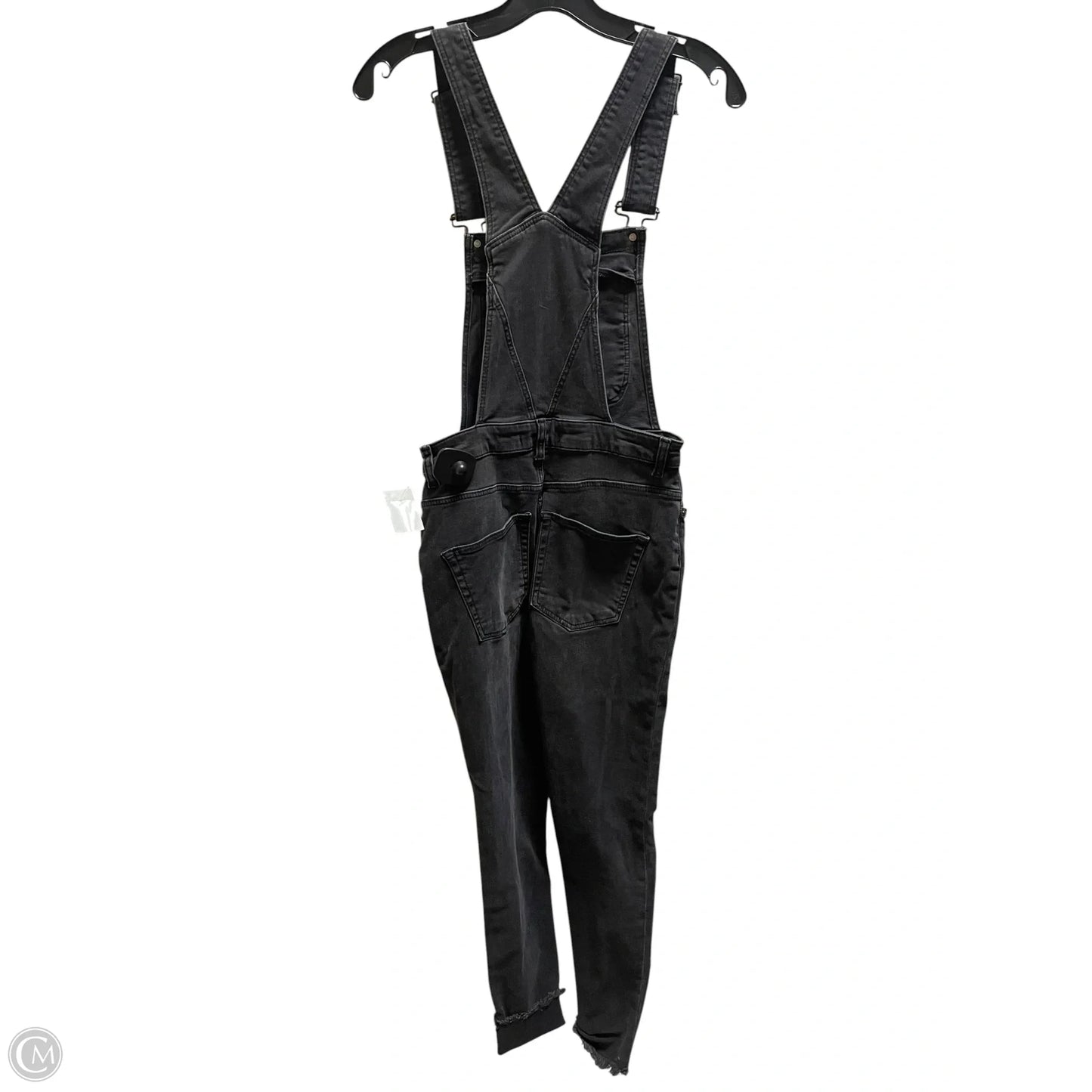 Overalls By Free People In Black Denim, Size: Xs