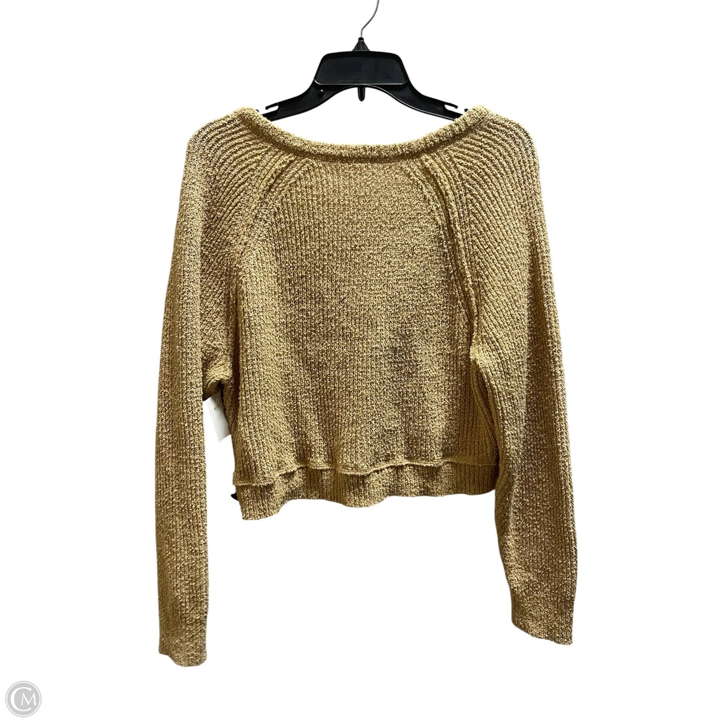 Sweater By Free People In Yellow, Size: Xs