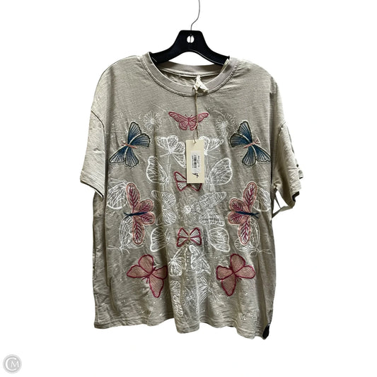 Top Short Sleeve By Clothes Mentor In Green, Size: S