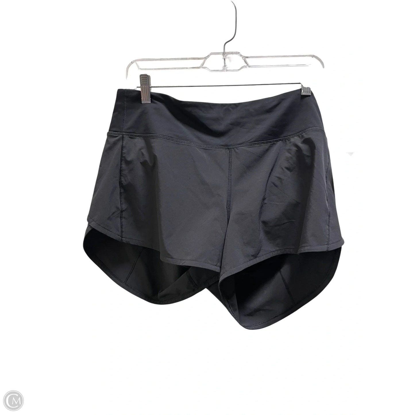 Athletic Shorts By Lululemon In Black, Size: 12