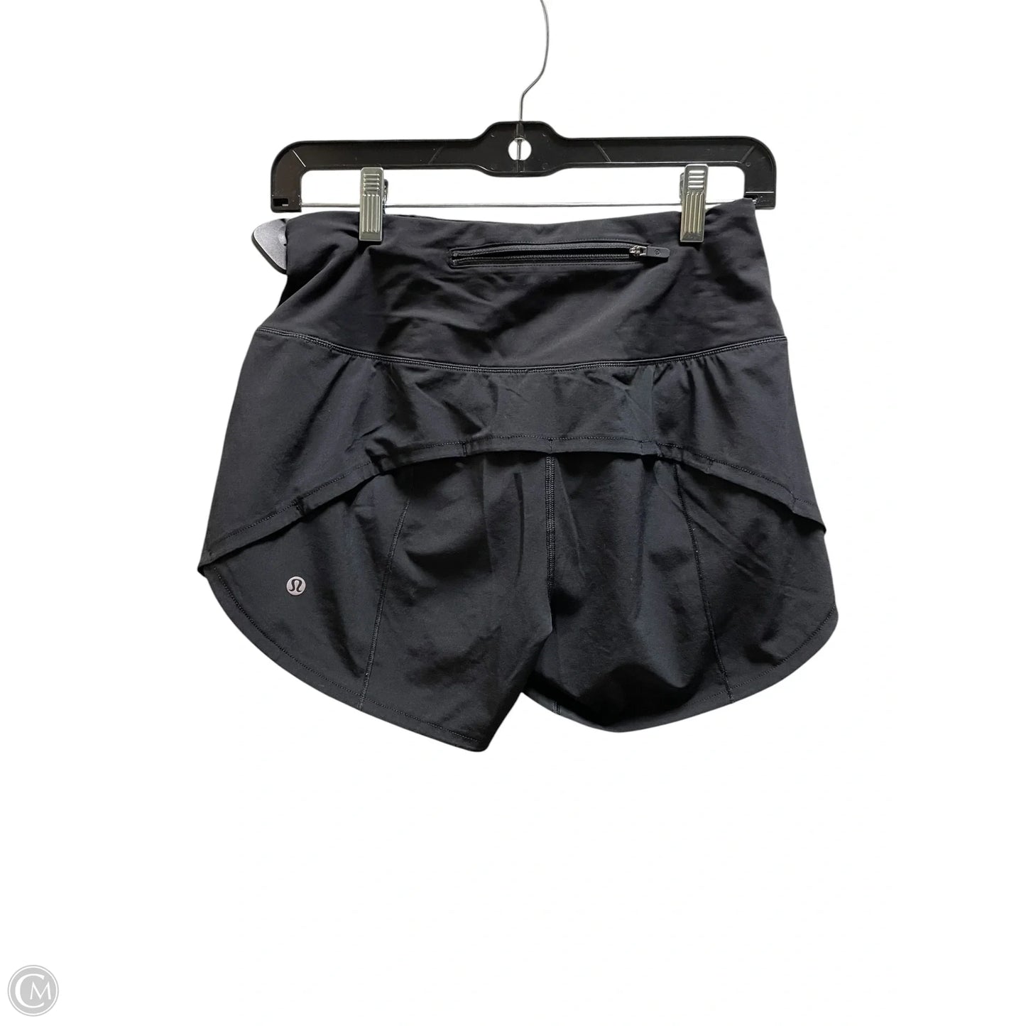 Athletic Shorts By Lululemon In Black, Size: 4