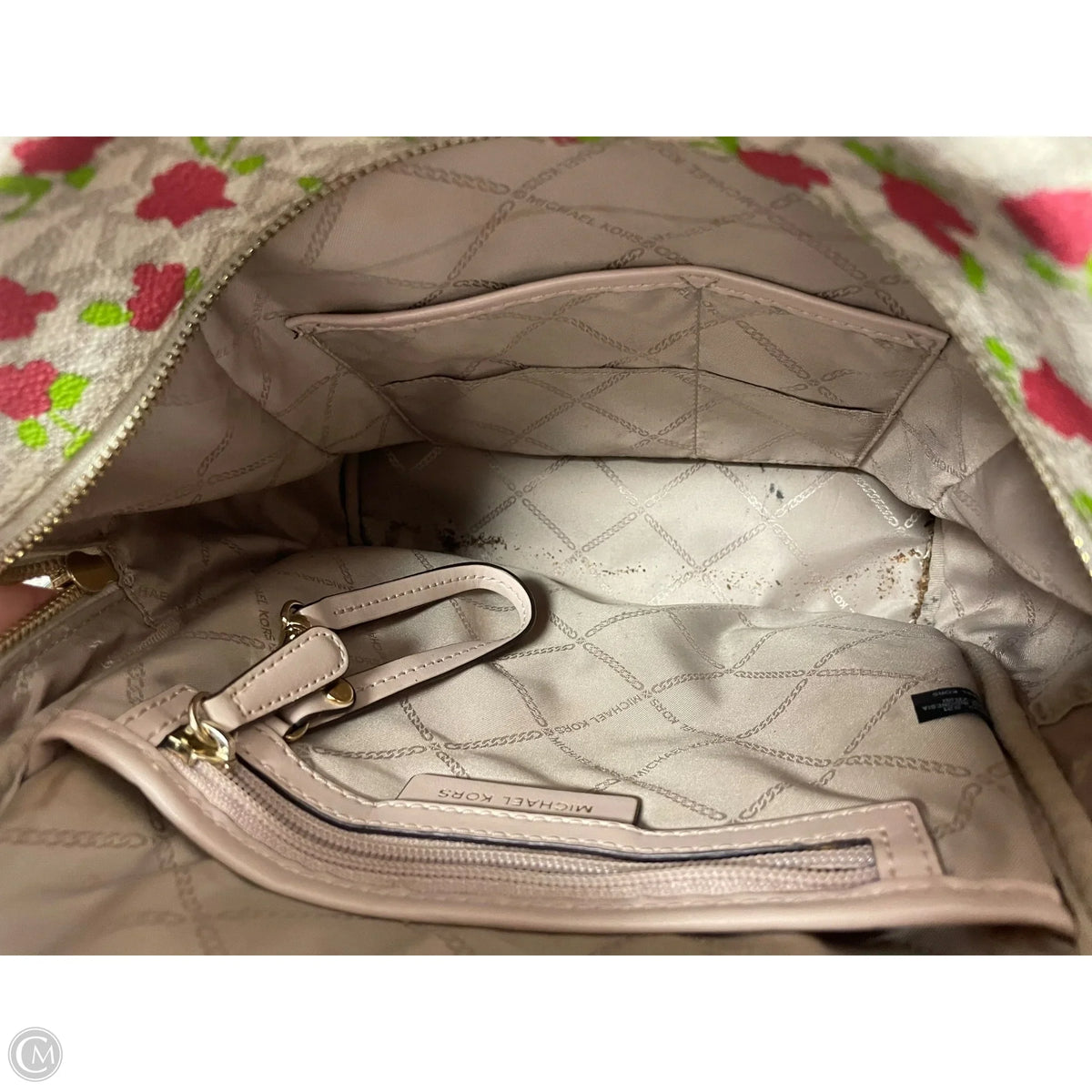 Backpack Designer By Michael Kors, Size: Medium