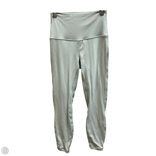 Athletic Leggings By Lululemon In Green, Size: 4